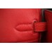 Hermes Birkin 30cm 35cm Bag In Red Clemence Leather