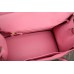 Hermes Birkin 30cm 35cm Bag In Pink Clemence Leather