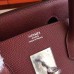 Hermes Bordeaux Epsom Birkin 30cm Handmade Bag