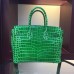 Hermes Birkin 30cm 35cm Bag In Bamboo Crocodile Leather