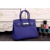 Hermes Birkin 30cm 35cm Bag In Electric Blue Epsom Leather