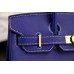 Hermes Birkin 30cm 35cm Bag In Electric Blue Epsom Leather