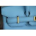 Hermes Birkin 30cm 35cm Bag In Light Blue Epsom Leather