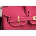 Hermes Birkin 30cm 35cm Bag In Rose Red Epsom Leather
