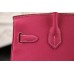 Hermes Birkin 30cm 35cm Bag In Rose Red Epsom Leather