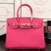 Hermes Birkin 30cm 35cm Bag In Rose Red Epsom Leather