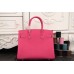 Hermes Birkin 30cm 35cm Bag In Rose Red Epsom Leather