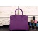 Hermes Birkin 30cm 35cm Bag In Purple Epsom Leather