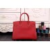 Hermes Birkin 30cm 35cm Bag In Red Epsom Leather