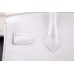 Hermes Birkin 30cm 35cm Bag In White Epsom Leather