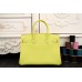 Hermes Birkin 30cm 35cm Bag In Yellow Epsom Leather