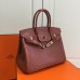 Hermes Birkin Ghillies 30cm In Brown Swift Leather