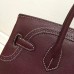 Hermes Birkin Ghillies 30cm In Burgundy Swift Leather