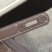 Hermes Birkin Ghillies 30cm In Etoupe Swift Leather