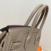 Hermes Birkin Ghillies 30cm In Grey Swift Leather