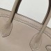 Hermes Birkin Ghillies 30cm In Grey Swift Leather