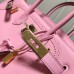 Hermes Birkin Ghillies 30cm In Pink Swift Leather