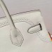 Hermes Birkin Ghillies 30cm In White Swift Leather