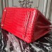 Hermes Birkin 30cm 35cm Bag In Cherry Crocodile Leather