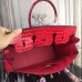 Hermes Birkin 30cm 35cm Bag In Cherry Crocodile Leather