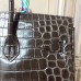 Hermes Birkin 30cm 35cm Bag In Cafe Crocodile Leather