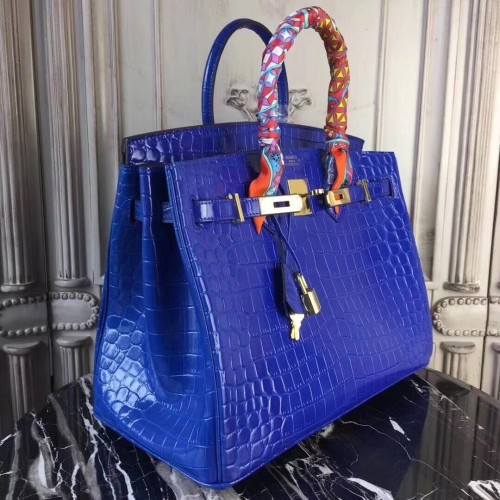 Hermès Electric Blue Niloticus Crocodile 30cm Birkin Bag at 1stDibs  hermes  birkin crocodile blue electric, electric blue bag, electric blue crocodile  birkin