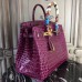 Hermes Birkin 30cm 35cm Bag In Fuchsia Crocodile Leather