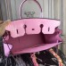 Hermes Birkin 30cm 35cm Bag In Pink Crocodile Leather