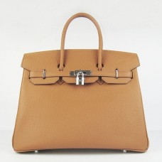 Hermes Birkin 30cm 35cm Bag In Brown Togo Leather