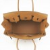 Hermes Birkin 30cm 35cm Bag In Brown Togo Leather