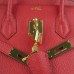 Hermes Birkin 30cm 35cm Bag In Red Togo Leather