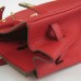 Hermes Birkin 30cm 35cm Bag In Red Togo Leather