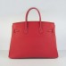 Hermes Birkin 30cm 35cm Bag In Red Togo Leather