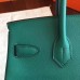 Hermes Malachite Epsom Birkin 30cm Handmade Bag