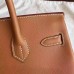 Hermes Gold Epsom Birkin 30cm Handmade Bag