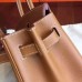 Hermes Gold Epsom Birkin 30cm Handmade Bag