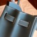 Hermes Blue Jean Epsom Birkin 30cm Handmade Bag