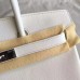 Hermes White Epsom Birkin 30cm Handmade Bag