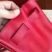 Hermes Red Epsom Birkin 30cm Handmade Bag