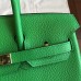 Hermes Bamboo Clemence Birkin 25cm Handmade Bag