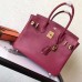 Hermes Ruby Epsom Birkin 30cm Handmade Bag