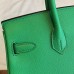 Hermes Bamboo Epsom Birkin 25cm Handmade Bag