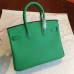 Hermes Bamboo Epsom Birkin 25cm Handmade Bag