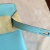 Hermes Blue Atoll Epsom Birkin 25cm Handmade Bag