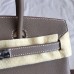 Hermes Etoupe Epsom Birkin 25cm Handmade Bag