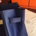 Hermes Sapphire Epsom Birkin 30cm Handmade Bag