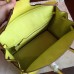 Hermes Soufre Epsom Birkin 25cm Handmade Bag