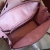 Hermes Rose Dragee Swift Birkin 25cm Handmade Bag