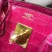 Hermes Rose Red Birkin 30cm Crocodile Niloticus Shiny Bag