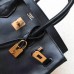Hermes Black Swift Birkin 30cm Handmade Bag